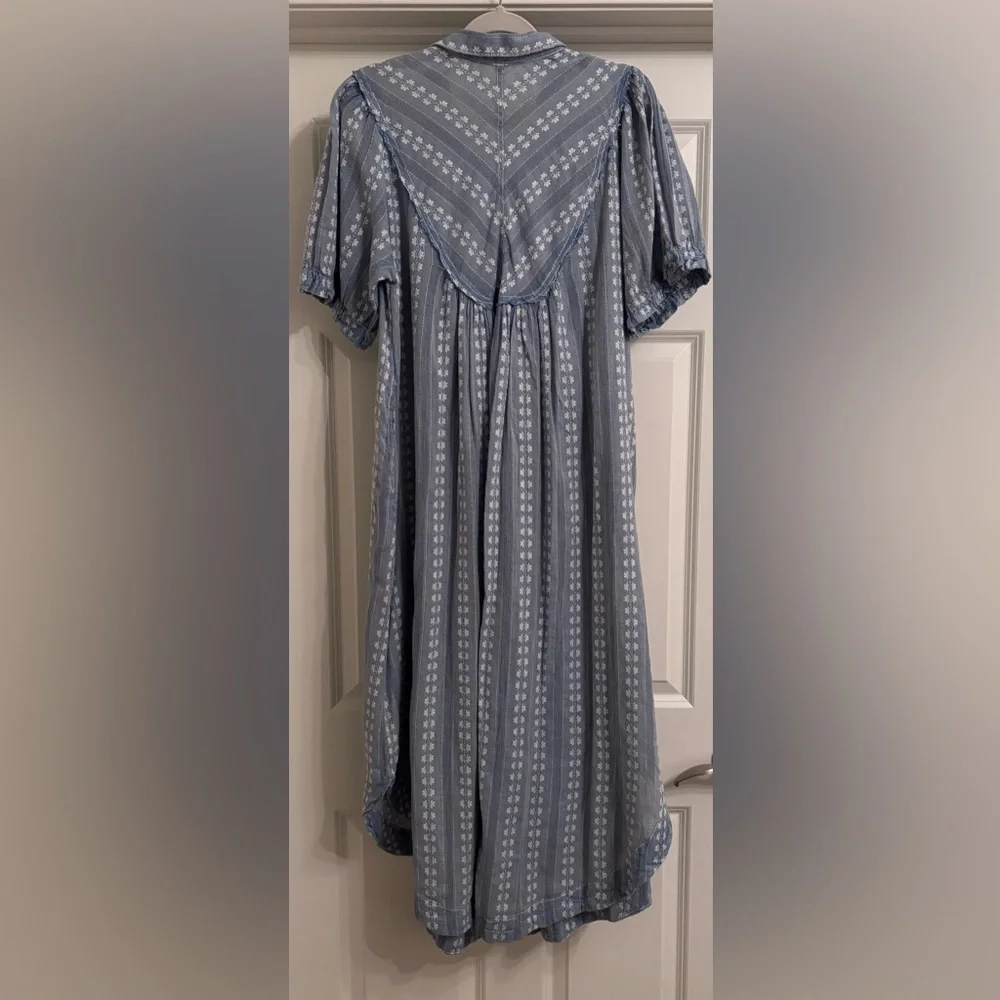 NWOT Free People Rodeo Midi Dress - Picture 8 of 9